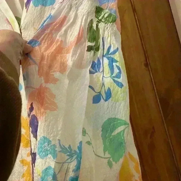 Tanya Taylor Illa Woman’s Silk Blend Top Size 6 - Picture 4 of 9